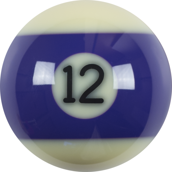 Aramith Premium Replacement Ball – #12 | Golden Break Billiards